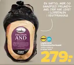 Netto Løgismose frilandsberberieand tilbud