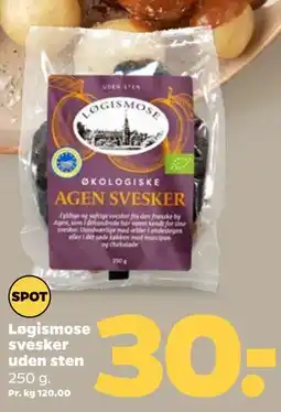 Netto Løgismose svesker uden sten tilbud