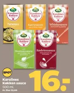 Netto Karolines Køkken sauce tilbud