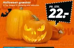 Bilka Halloween græskar tilbud
