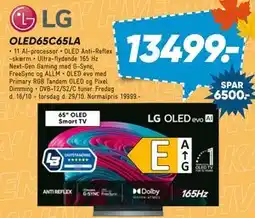 Bilka LG OLED65C65LA tilbud