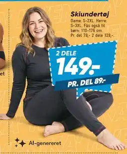 Bilka Skiundertøj tilbud