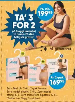 Bilka Sloggi undertøj til dame tilbud