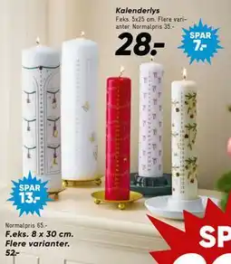 Bilka Kalenderlys tilbud