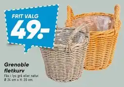 Bilka Grenoble fletkurv tilbud