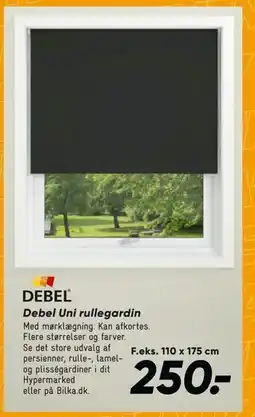 Bilka Debel Uni rullegardin tilbud