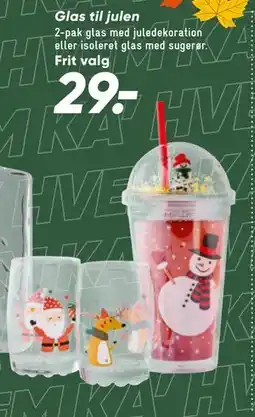 Bilka Glas til julen tilbud