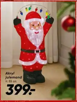 Bilka Akryl julemand tilbud