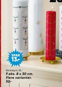 Bilka Kalenderlys tilbud