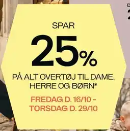 Bilka ALT OVERTØJ TIL DAME, HERRE OG BØRN tilbud