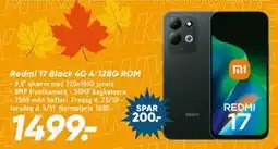 Bilka Redmi 17 Black 4G 4/128G ROM tilbud