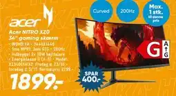 Bilka Acer NITRO XZ0 34” gaming skærm tilbud