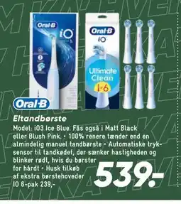 Bilka Eltandbørste tilbud