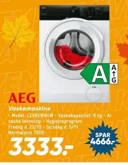Bilka Vaskemaskine tilbud