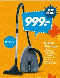 Bilka Nilfisk Støvsuger tilbud