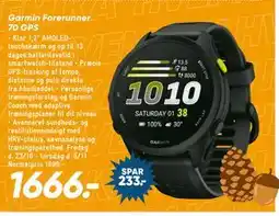 Bilka Garmin Forerunner 70 GPS tilbud
