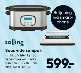 Sous vide sampak
