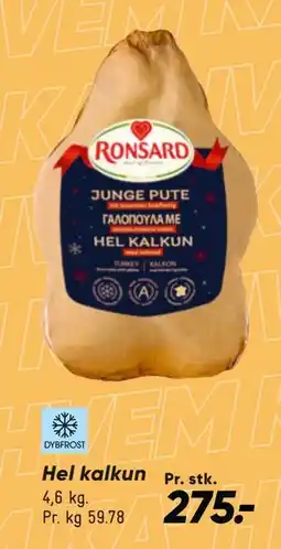Bilka Hel kalkun tilbud