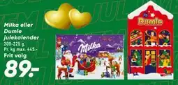 Bilka Milka eller Dumle julekalender tilbud