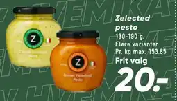 Bilka Zelected pesto tilbud