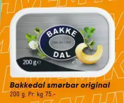 Bilka Bakkedal smørbar original tilbud