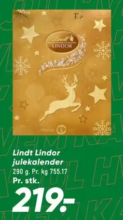Bilka Lindt Lindor julekalender tilbud
