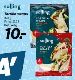 Bilka Tortilla wraps tilbud