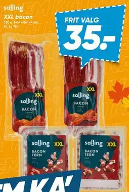 Bilka XXL bacon tilbud