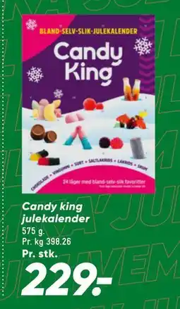 Bilka Candy king julekalender tilbud