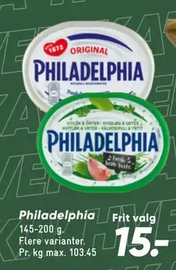 Bilka Philadelphia tilbud