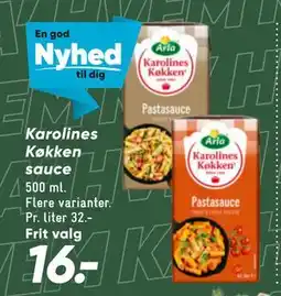 Bilka Karolines Køkken sauce tilbud