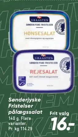 Bilka Sønderjyske Fristelser pålægssalat tilbud