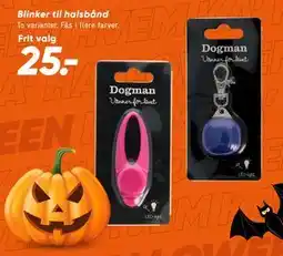 Bilka Blinker til halsbånd tilbud