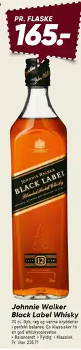 Bilka Johnnie Walker Black Label Whisky tilbud
