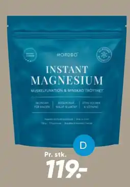 Bilka Instant magnesium tilbud