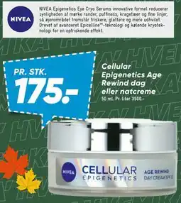 Bilka Cellular Epigenetics Age Rewind dag eller natcreme tilbud