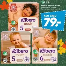 Bilka Libero Touch bleer tilbud