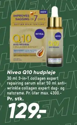 Bilka Nivea Q10 hudpleje tilbud