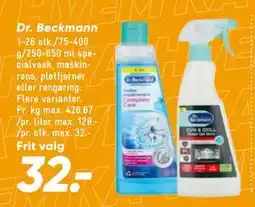 Bilka Dr. Beckmann tilbud