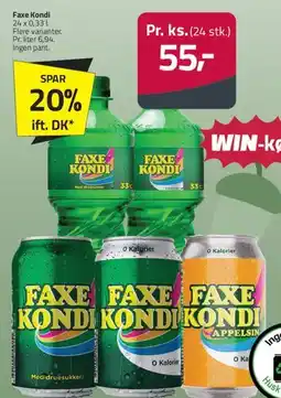 Fleggaard Faxe Kondi tilbud