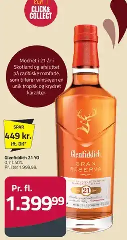 Fleggaard Glenfiddich Grand Reserva 21 YO tilbud
