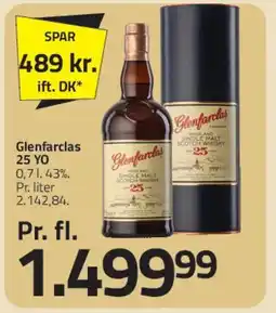Fleggaard Glenfarclas 25 år tilbud