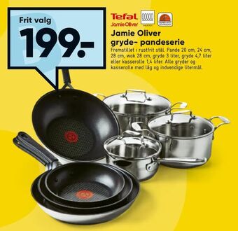 Bilka Jamie Oliver gryde- pandeserie tilbud