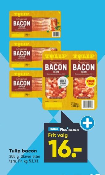Bilka Tulip bacon tilbud