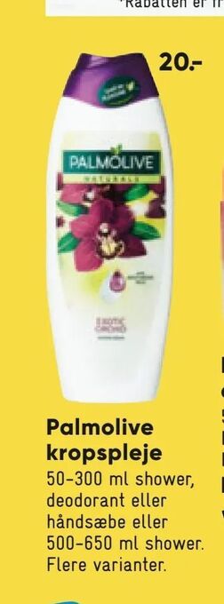 Bilka Palmolive kropspleje tilbud