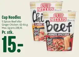 Min Købmand Cup Noodles tilbud