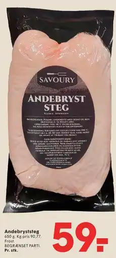 SPAR Andebryststeg tilbud