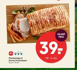 SPAR Flæskesteg af Dansk Frilandsgris tilbud