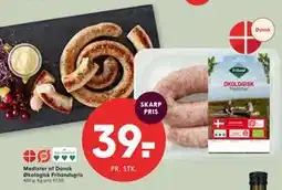 SPAR Medister af Dansk Økologisk Frilandsgris tilbud