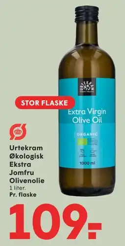 SPAR Urtekram Økologisk Ekstra Jomfru Olivenolie tilbud